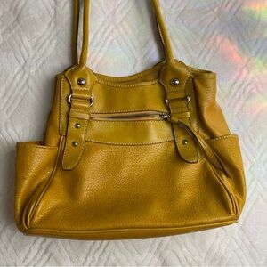 St. John’s Bay ✨ Mustard Yellow Handbag Shoulder Bag Purse